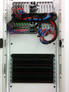 Rack cabling - 3 x network connections per server